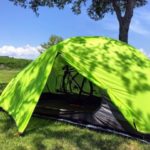 テント「Naturehike Mongar2」設営レビュー。室内空間が広く大量の荷物、自転車も入る！
