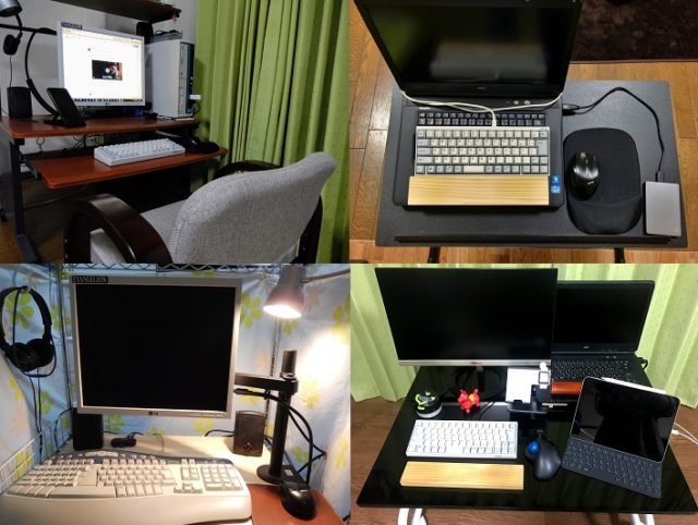 自宅で使ったパソコンデスク